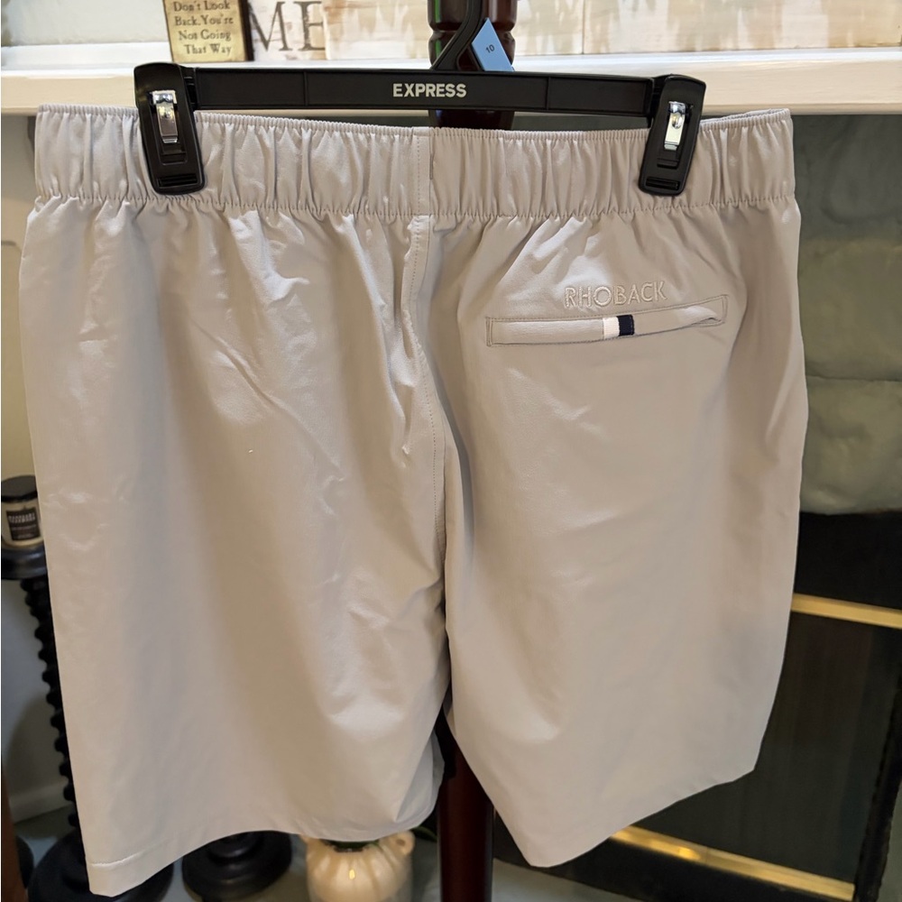 Rhoback Gray Alethic Golf Shorts
